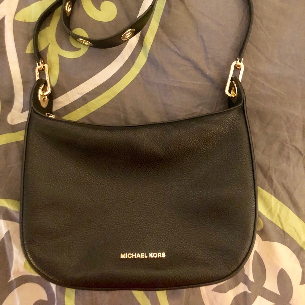 Michael Kors black leather handbag - BRAND NEW - Picture 7 of 8